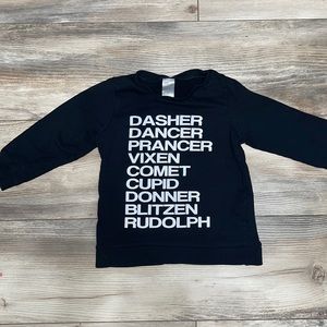 Toddler Christmas sweatshirt